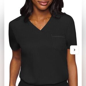 Med Couture: Tuck In Chest Pocket Top